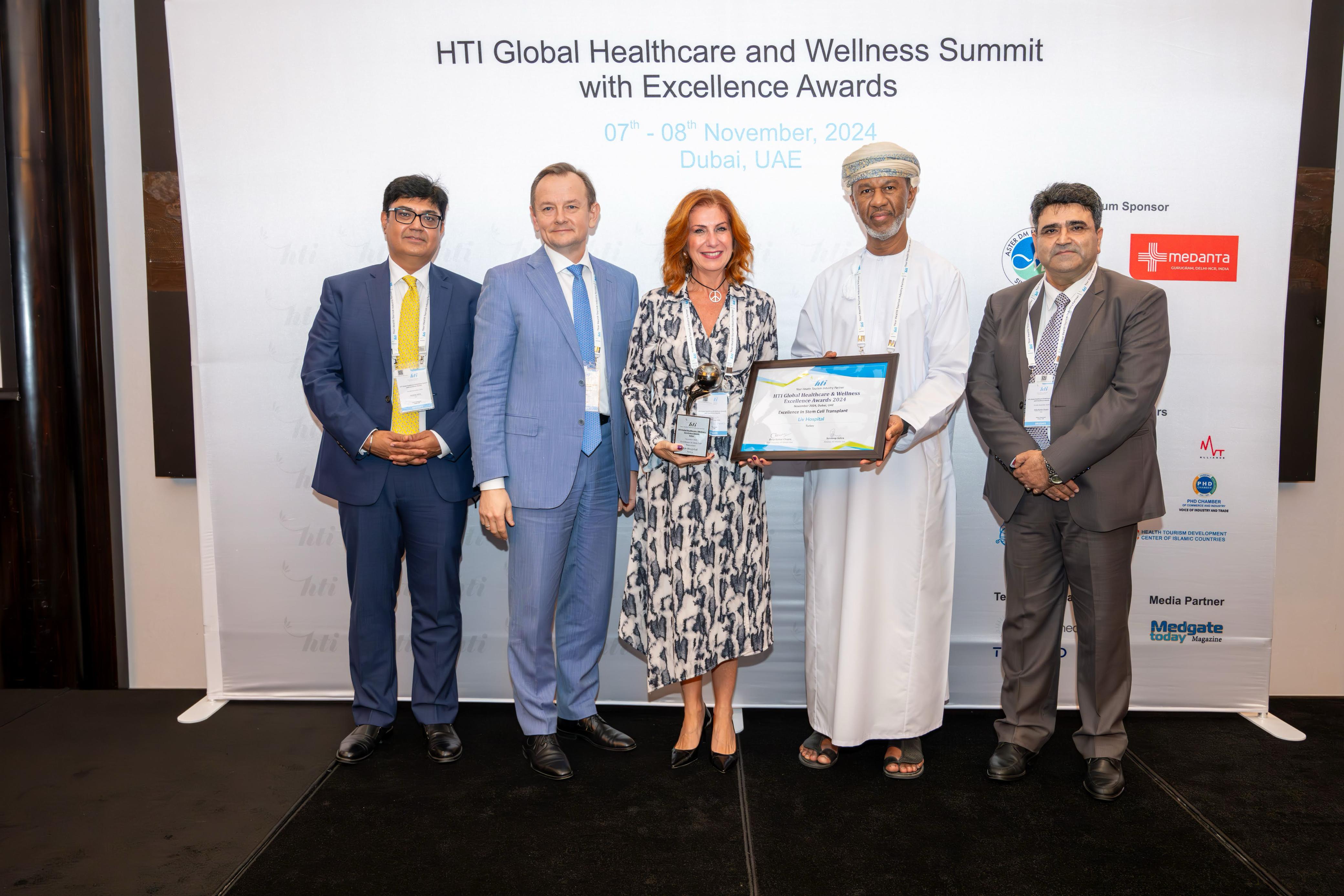 Three Awards for Liv Hospital at the International Health Summit